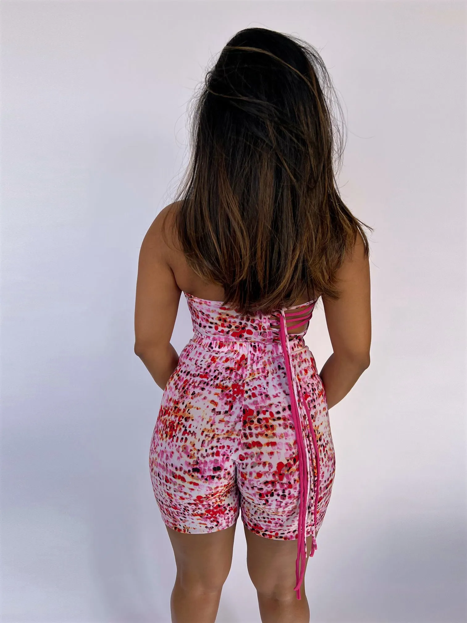 Pink Sandstorm Cycling Shorts (Handmade Collection)