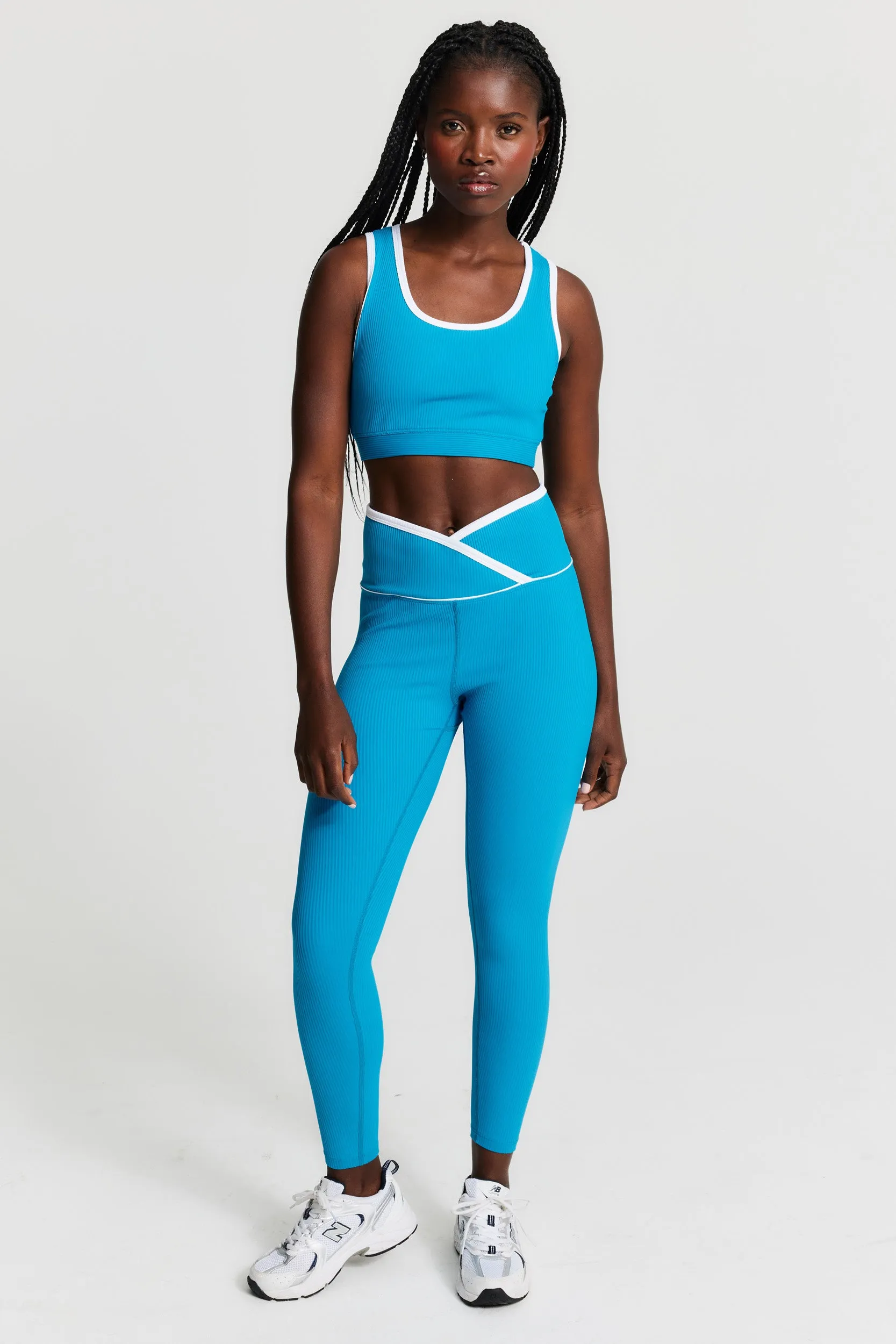 Ribbed Two Tone Veronica Legging