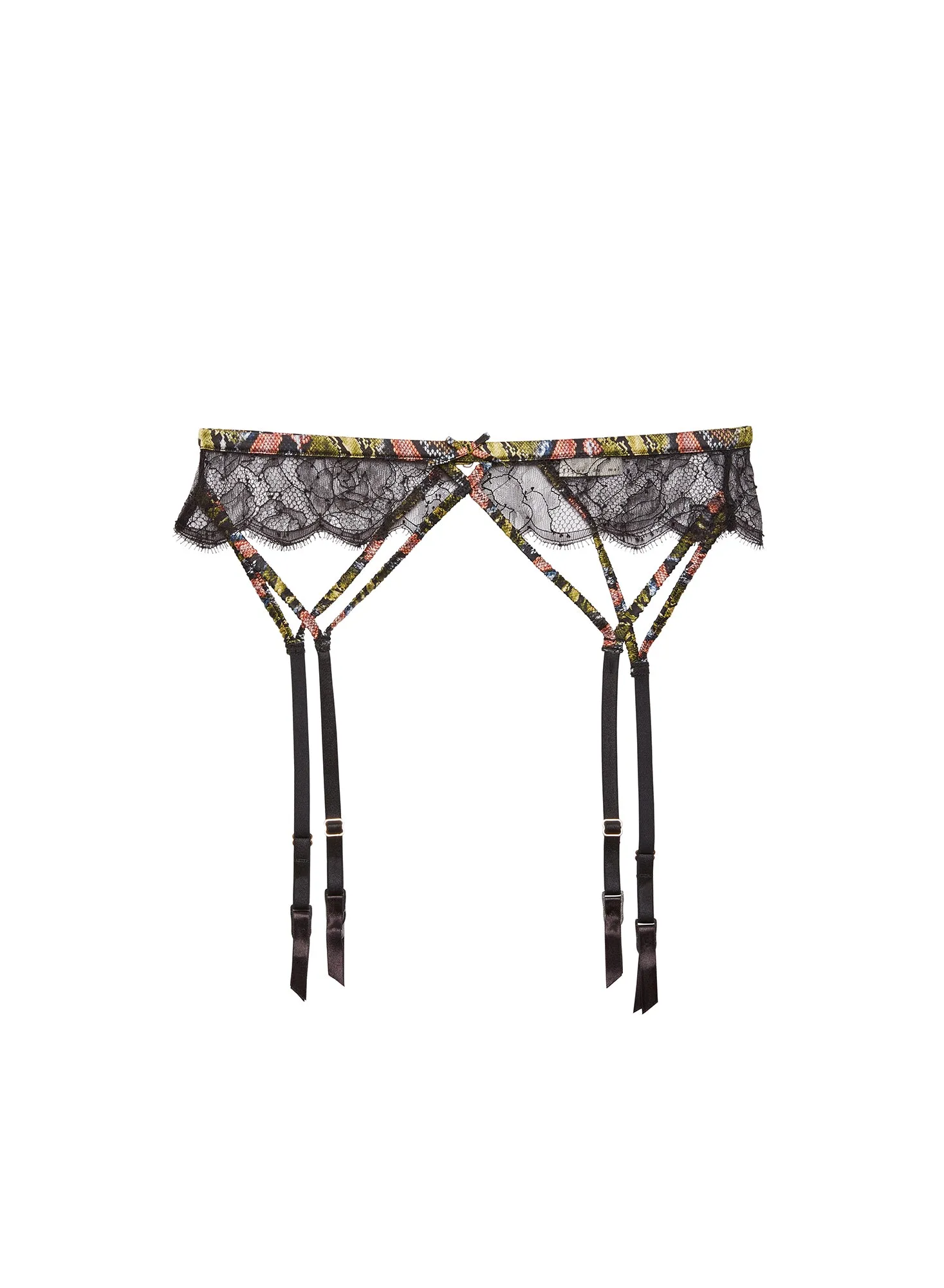 Rose Lace Garter Belt