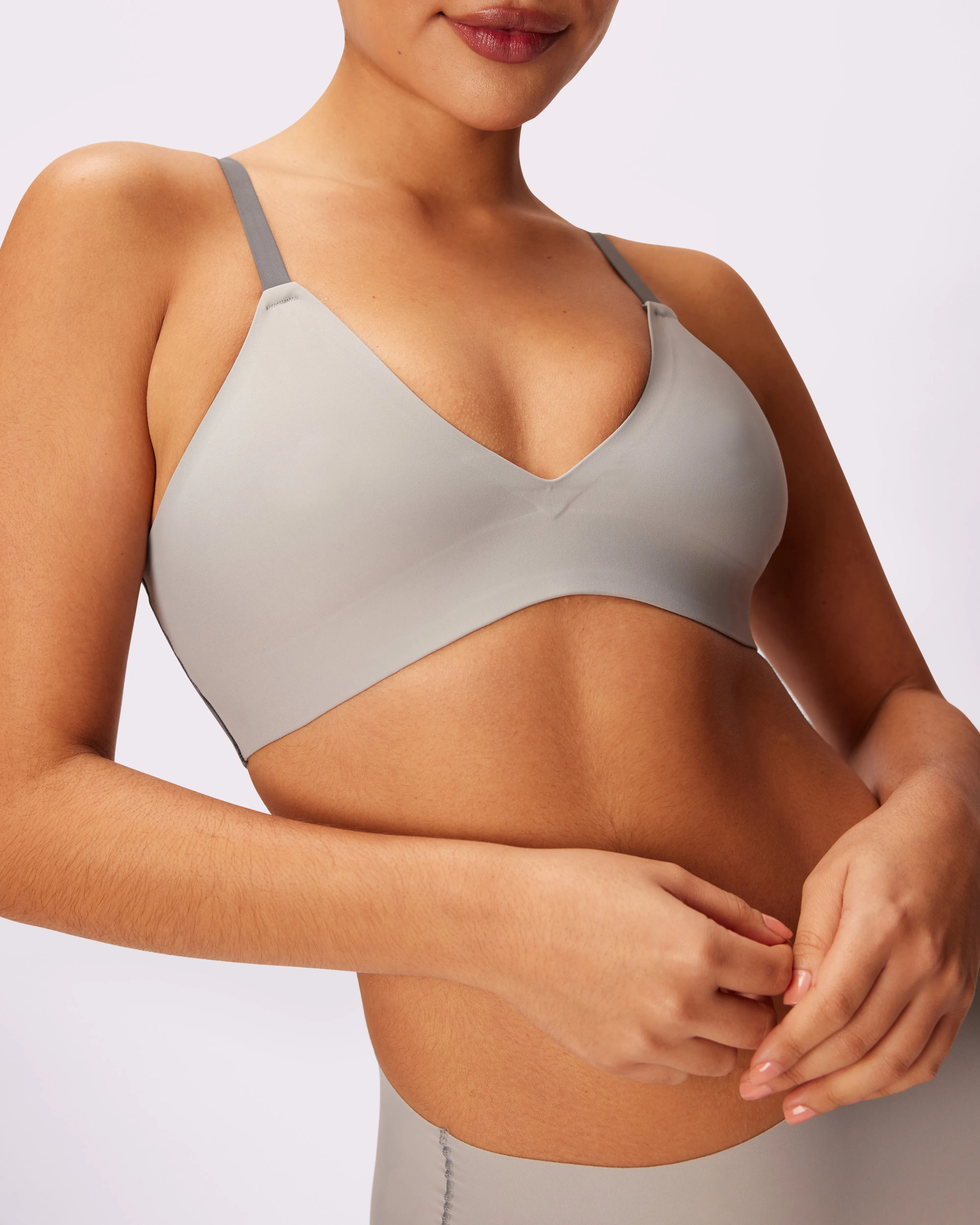 Smooth Lift Triangle Bralette | Seamless Universal (Eightball)