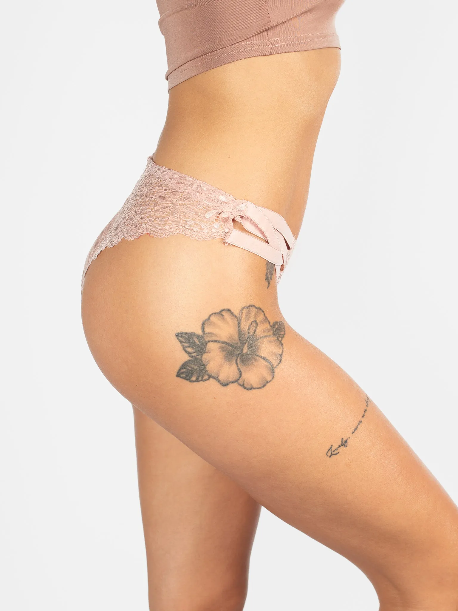 Strappy Beige Cheeky