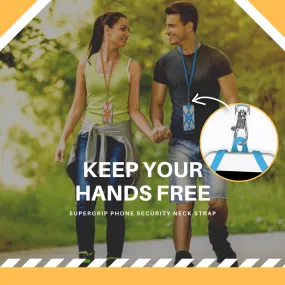 Strong Grip - 2nd Generation Phone Security Neck Strap