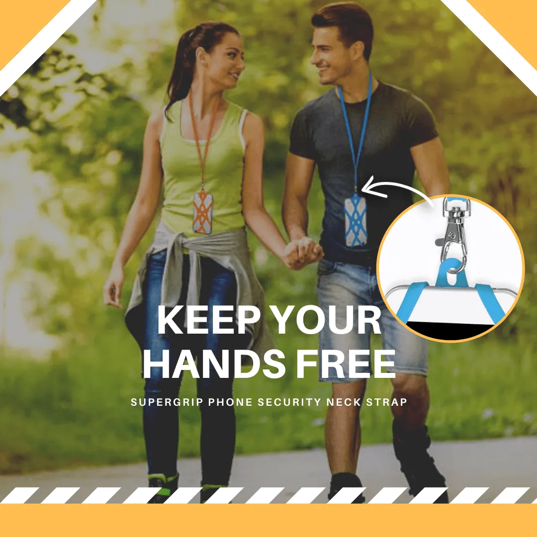 Strong Grip - 2nd Generation Phone Security Neck Strap