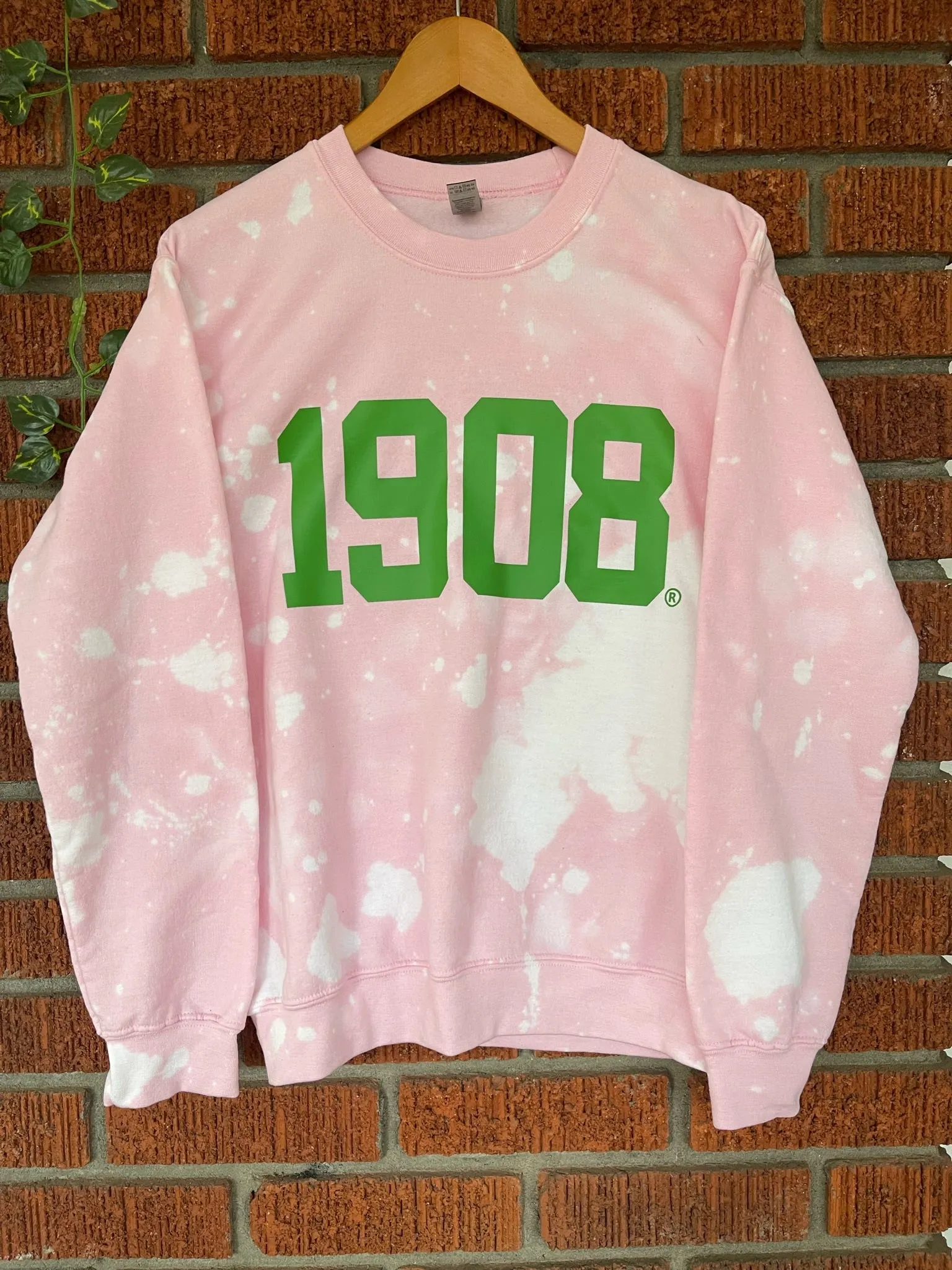 The "Misty" Ballerina Pink 1908 Hand Dyed Sweatshirt